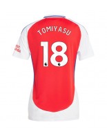 Arsenal Takehiro Tomiyasu #18 Kotipaita Naisten 2024-25 Lyhythihainen